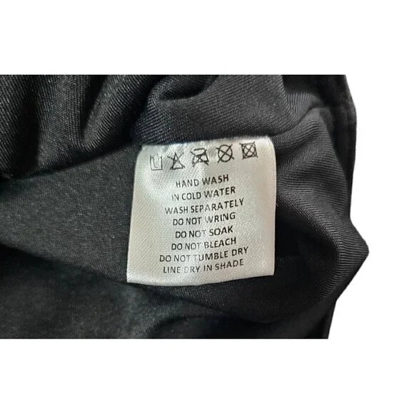 NWT Meshki black seara devore long sleeve corset top leopard mini dress size XS - Picture 13 of 13